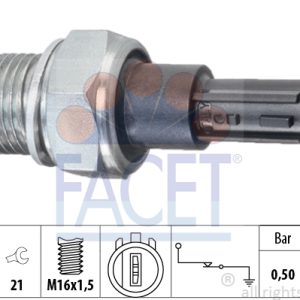Senzor presiune ulei FACET 7.0203 – PEOUGET | AutoRival