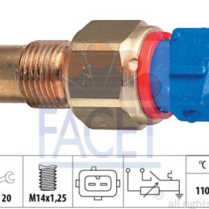 Senzor temperatura lichid de racire FACET 7.3521 – PEOUGET | AutoRival