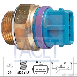 Comutator temperatura ventilator radiator FACET 7.5629 – PEOUGET | AutoRival