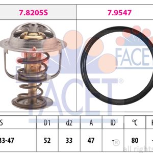 Termostat lichid racire FACET 7.8205 – PEOUGET | AutoRival
