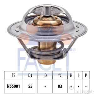 Termostat lichid racire FACET 7.8304S – PEOUGET | AutoRival