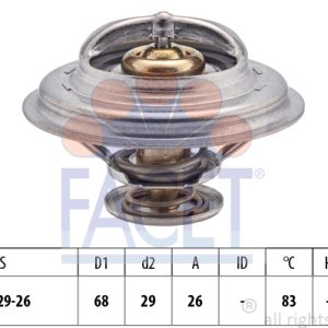 Termostat lichid racire FACET 7.8377S – PEOUGET | AutoRival