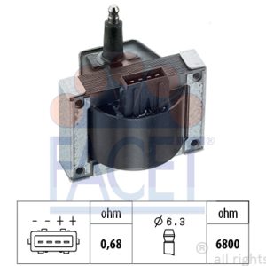 Bobina de inductie FACET 9.6055 – PEOUGET | AutoRival