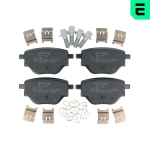 Set placute frana OPTIMAL BP-12834 – PEOUGET | AutoRival