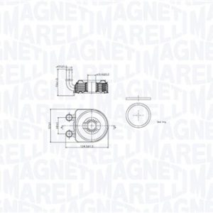 Radiator ulei motor MAGNETI MARELLI 350300002500 – PEOUGET | AutoRival