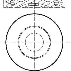 Piston MAHLE ORIGINAL 016 07 00 – PEOUGET | AutoRival