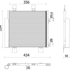 Condensator climatizare MAHLE ORIGINAL AC 899 000P – PEOUGET | AutoRival