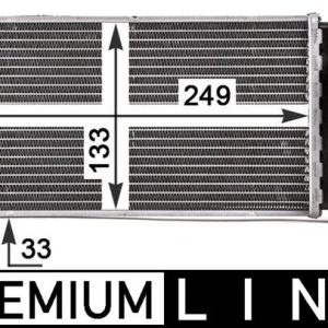 Schimbator de caldura incalzire habitaclu MAHLE ORIGINAL AH 187 000P – PEOUGET | AutoRival