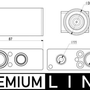 Supapa expansiune clima MAHLE ORIGINAL AVE 17 000P – PEOUGET | AutoRival