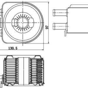 Radiator ulei motor MAHLE ORIGINAL CLC 176 000S – PEOUGET | AutoRival