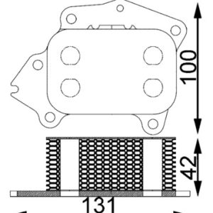 Radiator ulei motor MAHLE ORIGINAL CLC 194 000S – PEOUGET | AutoRival