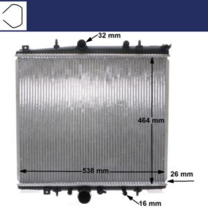 Radiator racire motor MAHLE ORIGINAL CR 1435 000S – PEOUGET | AutoRival