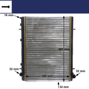 Radiator racire motor MAHLE ORIGINAL CR 2033 000S – PEOUGET | AutoRival