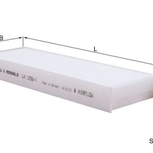 Filtru aer habitaclu MAHLE ORIGINAL LA 1256/1/S – PEOUGET | AutoRival