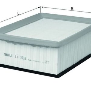 Filtru aer MAHLE ORIGINAL LX 1568 – PEOUGET | AutoRival