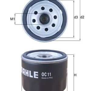 Filtru ulei MAHLE ORIGINAL OC 11 – PEOUGET | AutoRival