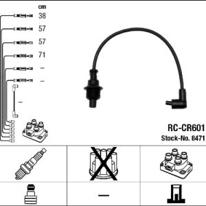 Set cablaj aprindere NGK 8471 – PEOUGET | AutoRival