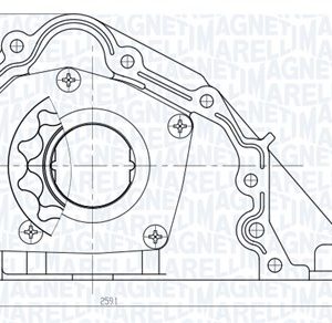Pompa ulei MAGNETI MARELLI 351516000067 – PEOUGET | AutoRival
