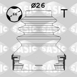 Ansamblu burduf articulatie planetara SASIC 1900037 – PEOUGET | AutoRival