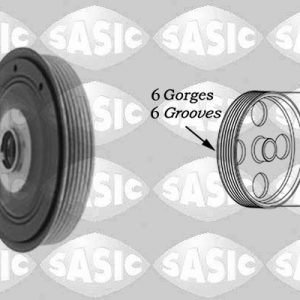 Fulie curea arbore cotit SASIC 2150012 – PEOUGET | AutoRival