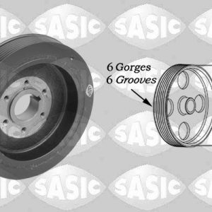 Fulie curea arbore cotit SASIC 2150026 – PEOUGET | AutoRival