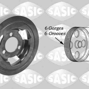 Fulie curea arbore cotit SASIC 2156025 – PEOUGET | AutoRival