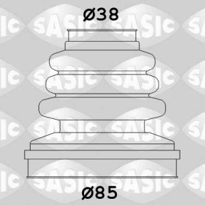 Ansamblu burduf articulatie planetara SASIC 2873803 – PEOUGET | AutoRival