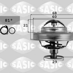 Termostat lichid racire SASIC 3371641 – PEOUGET | AutoRival