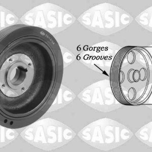 Fulie curea arbore cotit SASIC 5150K40 – PEOUGET | AutoRival