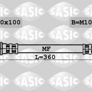 Furtun frana SASIC 6600048 – PEOUGET | AutoRival