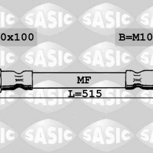 Furtun frana SASIC 6600055 – PEOUGET | AutoRival