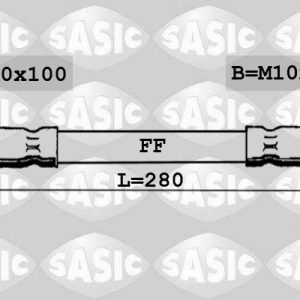 Furtun frana SASIC SBH0286 – PEOUGET | AutoRival