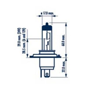 Bec far faza lunga NARVA 482203000 – PEOUGET | AutoRival