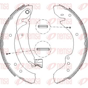 Sabot frana REMSA 4718.00 – PEOUGET | AutoRival