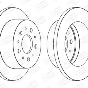 Disc frana CHAMPION 562526CH – PEOUGET | AutoRival
