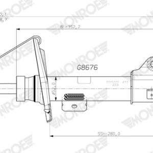 Amortizor MONROE G8676 – PEOUGET | AutoRival