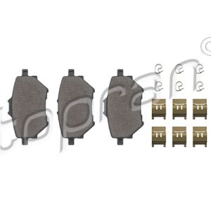 Set placute frana TOPRAN 723 633 – PEOUGET | AutoRival