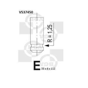 Supapa evacuare BGA V537450 – PEOUGET | AutoRival