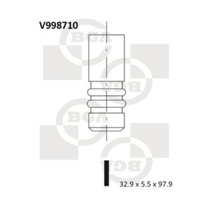 Supapa admisie BGA V998710 – PEOUGET | AutoRival