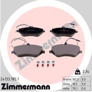 Set placute frana ZIMMERMANN 24133.185.1 – PEOUGET | AutoRival