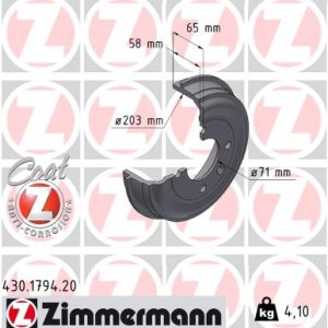 Tambur frana ZIMMERMANN 430.1794.20 – PEOUGET | AutoRival