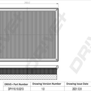 Filtru aer DRIVE DP1110.10.0213 – PEOUGET | AutoRival