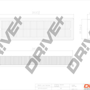 Filtru aer DRIVE DP1110.10.0377 – PEOUGET | AutoRival