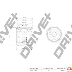 Filtru ulei DRIVE DP1110.11.0032 – PEOUGET | AutoRival