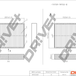 Filtru aer habitaclu DRIVE DP1110.12.0069 – PEOUGET | AutoRival