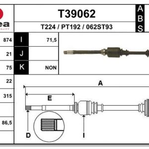 Planetara EAI T39062 – PEOUGET | AutoRival