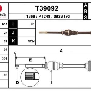 Planetara EAI T39092 – PEOUGET | AutoRival
