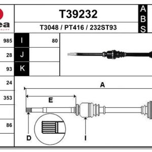 Planetara EAI T39232 – PEOUGET | AutoRival