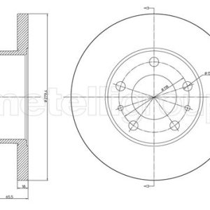 Disc frana METELLI 23-0339 – PEOUGET | AutoRival