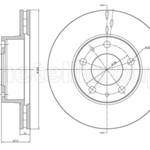 Disc frana METELLI 23-0340 – PEOUGET | AutoRival